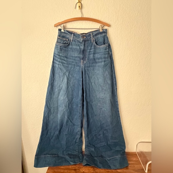 Veronica Beard Haizley Wide-Leg Jeans 100% Cotton - Picture 3 of 9